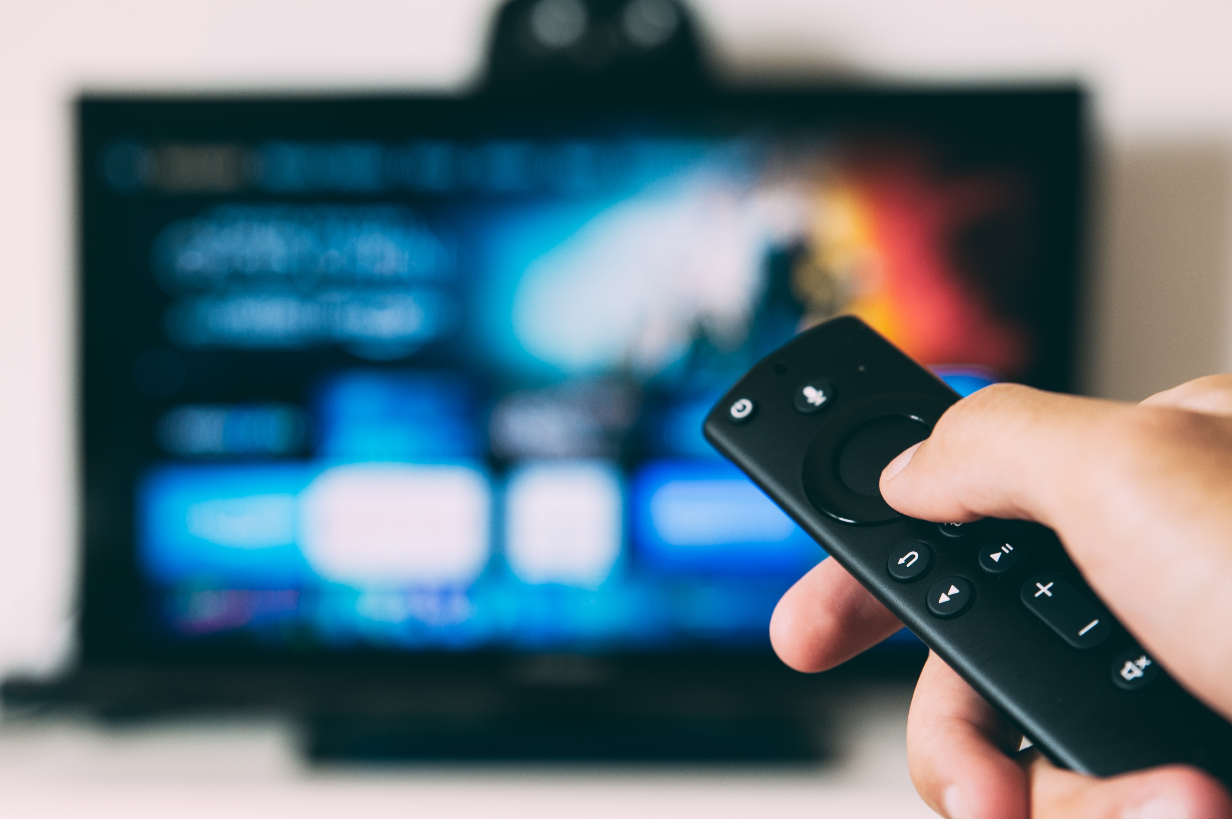TV image. Photo by Glenn Carstens-Peters on Unsplash